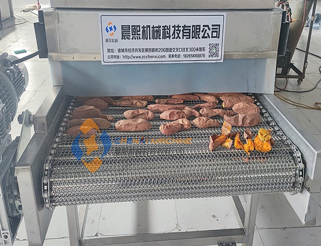 烤紅薯生產(chǎn)線(xiàn)使用效果