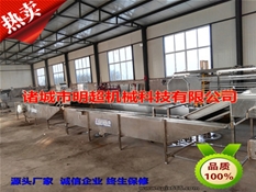 地瓜條漂燙殺青流水線